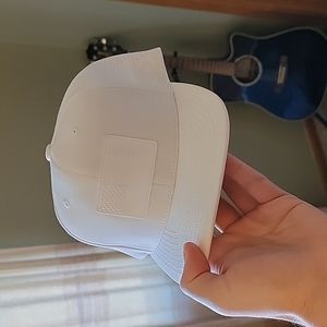 Arctic White Branded Bills Elite Classic USA SnapBack